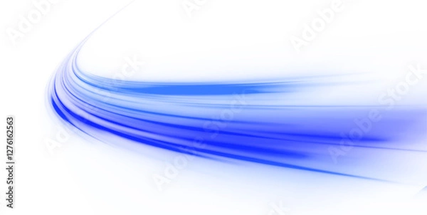 Fototapeta Vector PNG glitter light fire flare trace. Racing cars dynamic flash effects city road with long exposure night ligh. Laser beams luminous abstract sparkling isolated on a transparent background.	