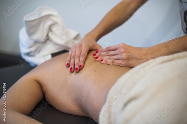 Obraz massaggio alla schiena