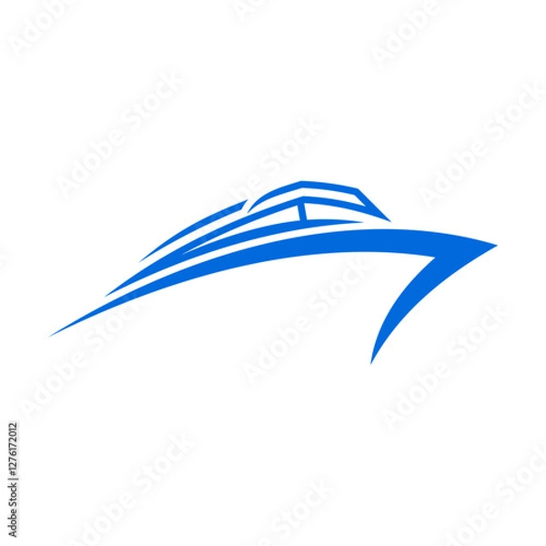 Obraz Cruise Vector Logo Design Template