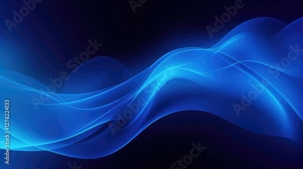 Obraz patterns blue video background