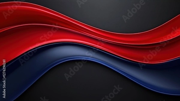 Obraz red abstract background