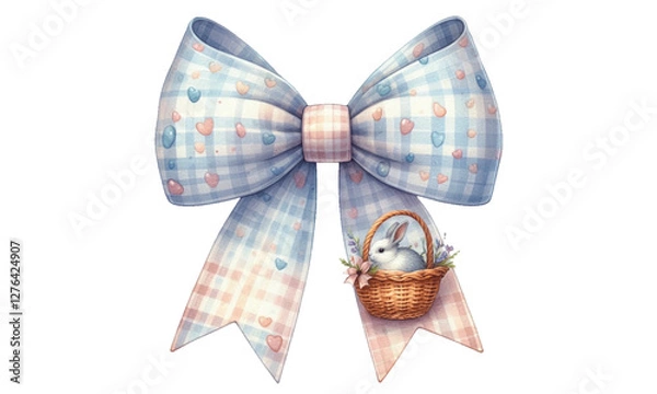 Fototapeta Easter Coquette Bow