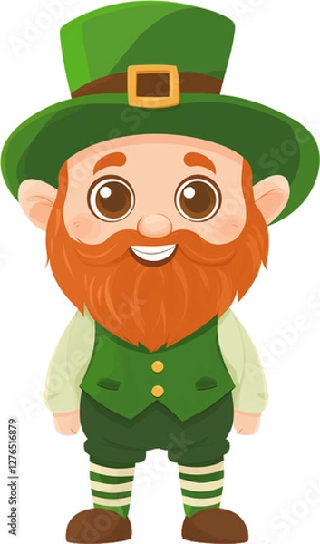Fototapeta st patricks day leprechaun