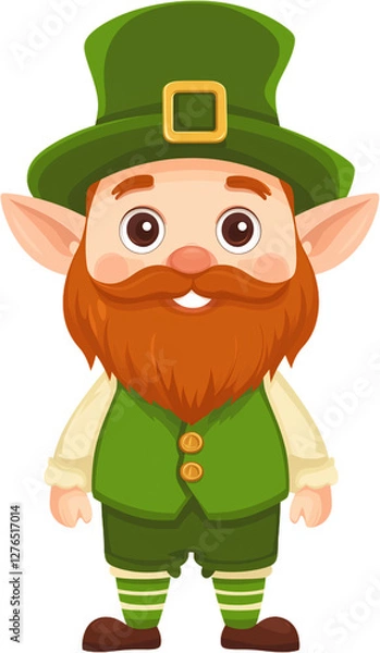 Fototapeta st patricks day leprechaun