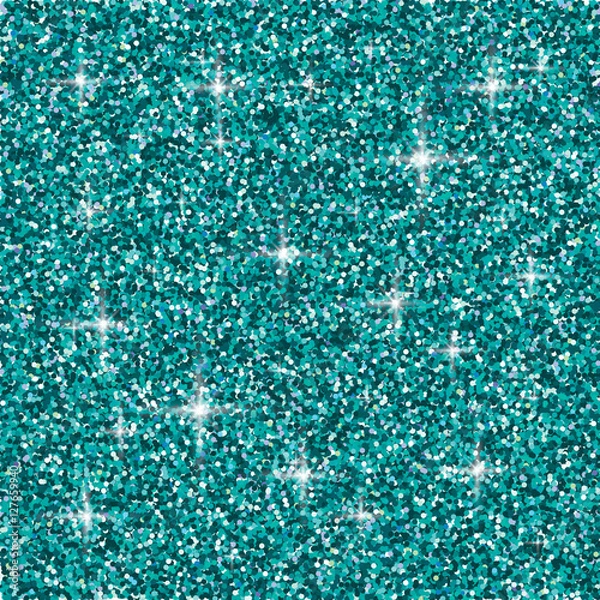 Obraz Shiny iridescent glitter background in vector format.