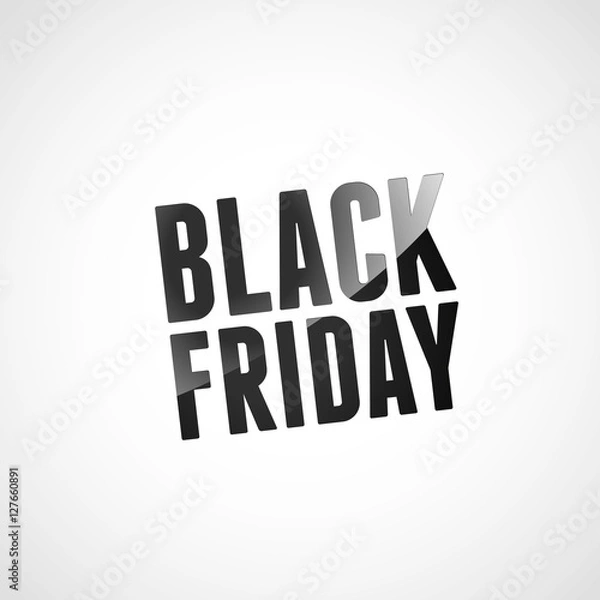Fototapeta black friday