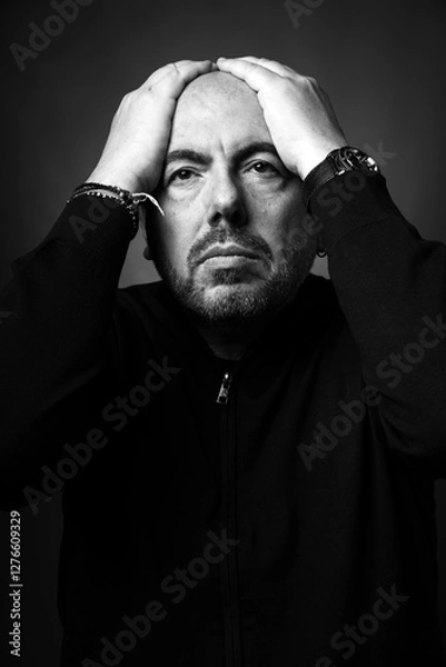 Obraz Uomo sconcertato