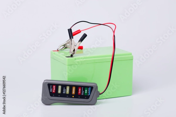 Obraz Testing AGM battery