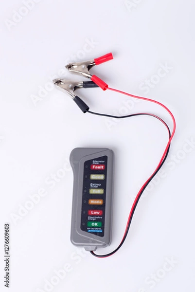 Obraz tester for batteries