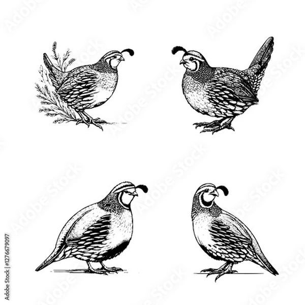 Obraz Gambel’s Quail