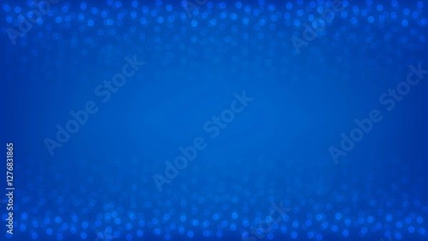 Obraz Bokeh style background image, blue tone