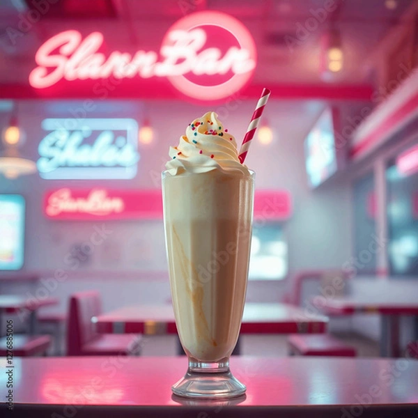 Fototapeta A Milkshake