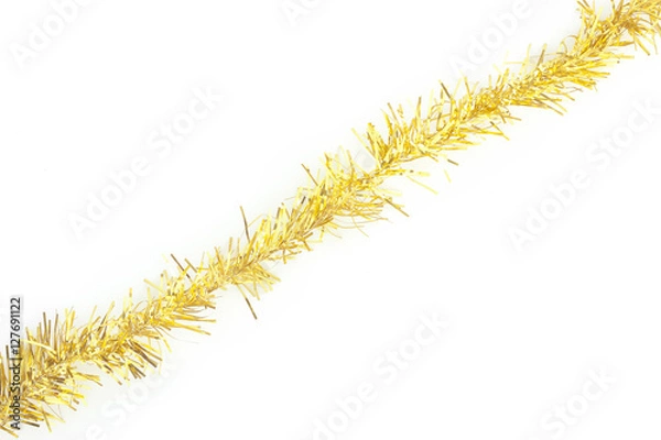 Obraz yellow tinsel line