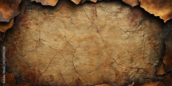 Obraz Ancient Cave Painting Texture Background