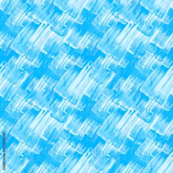 Obraz blue abstract background, seamless pattern 