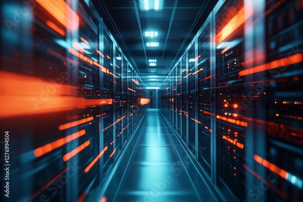 Obraz Server room in the data center