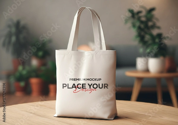 Fototapeta Realistic Mockup Template | High-Quality PSD Design for Branding & Marketing