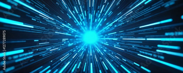 Fototapeta blue abstract background