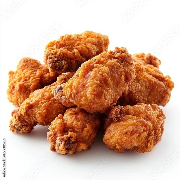 Fototapeta friedn chicken isolated on white background --quality 2 --stylize 250 --v 6.1 Job ID: dfc7e9ad-f90e-4421-83cd-15df4ddb3ad4