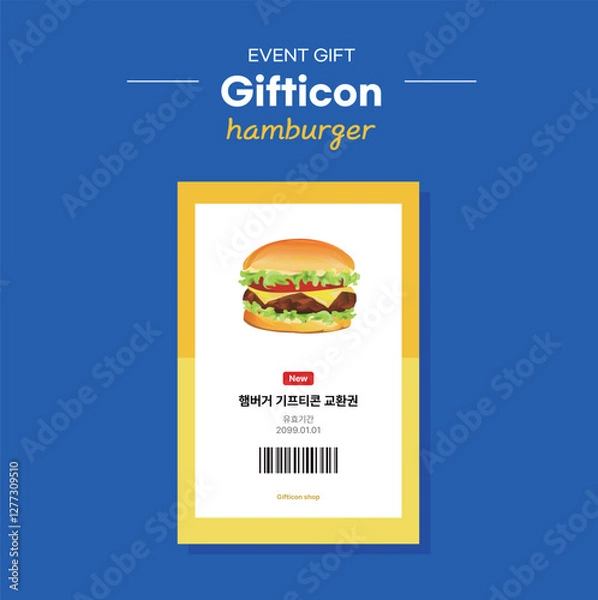 Obraz 햄버거_hambuger