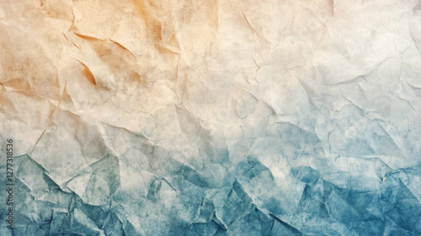Fototapeta The texture of Japanese paper, the background is transparent, and the image can be used as a material generated by AI