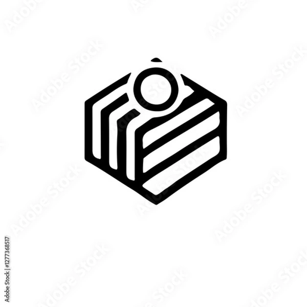 Obraz vector illustration of logo