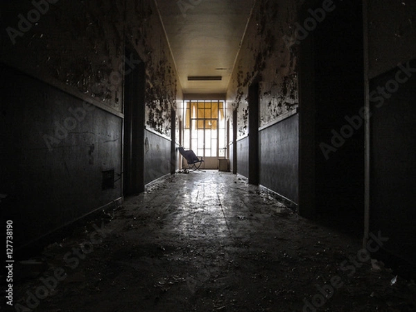 Obraz Abandoned corridor