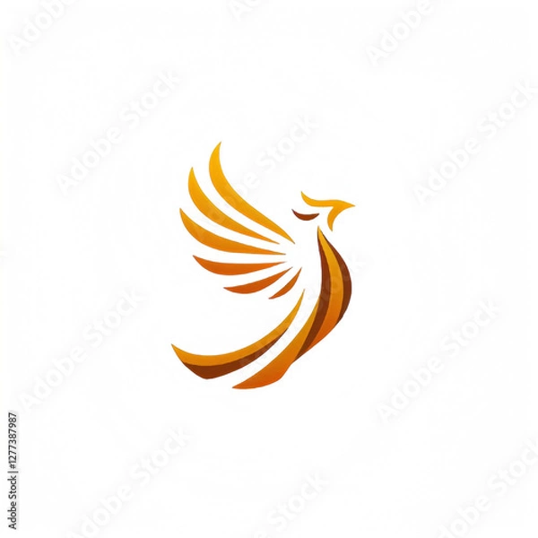 Fototapeta vector illustration of an eagle