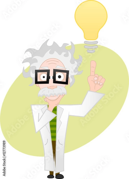 Obraz professor idea