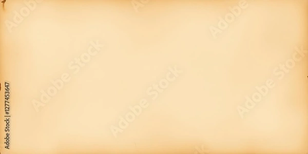Obraz Vintage parchment texture with faded yellow hue and worn creases resembling aged paper, worn, backdrop