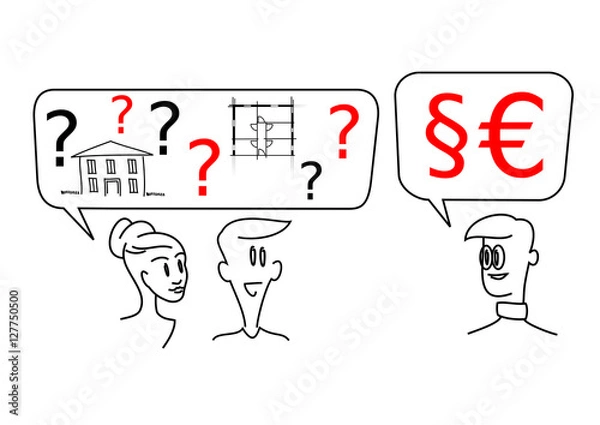 Obraz Beratungsgespräch zum Eigenheim_1