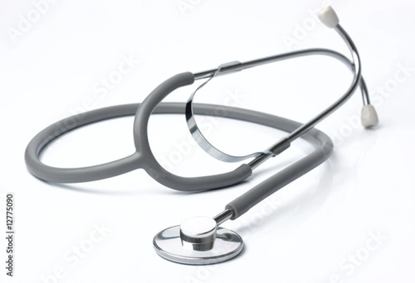 Fototapeta Gray stethoscope