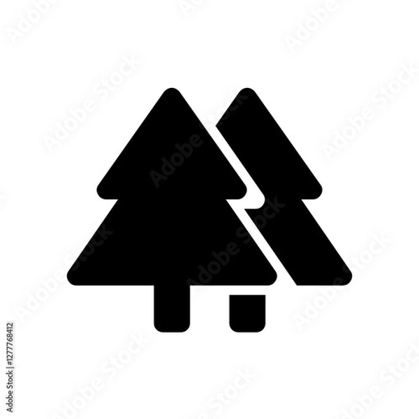 Fototapeta Two Trees or Forest
