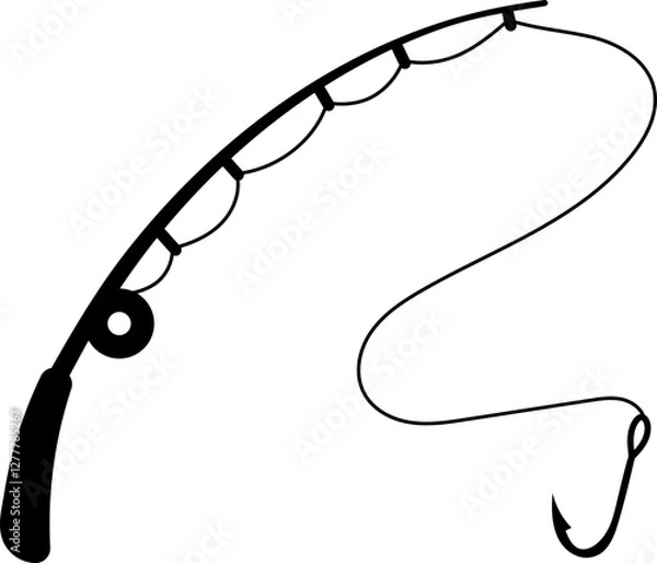 Obraz Fishing rod