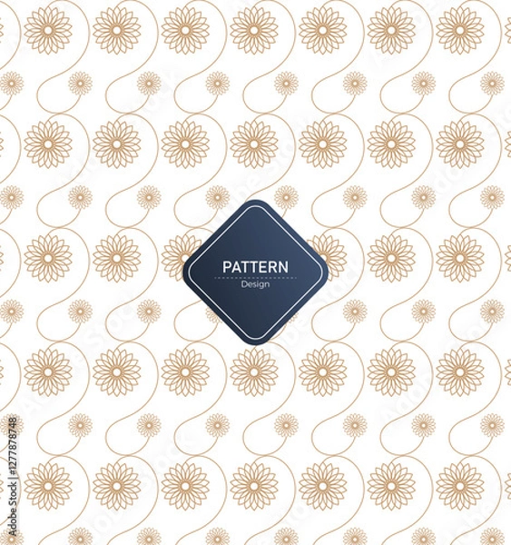 Fototapeta Pattern seamless nature abstract  background.