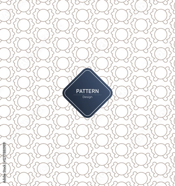 Fototapeta Seamless geometric background pattern