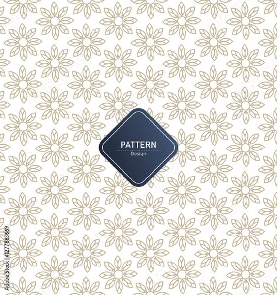Fototapeta Abstract geometric pattern white and grey