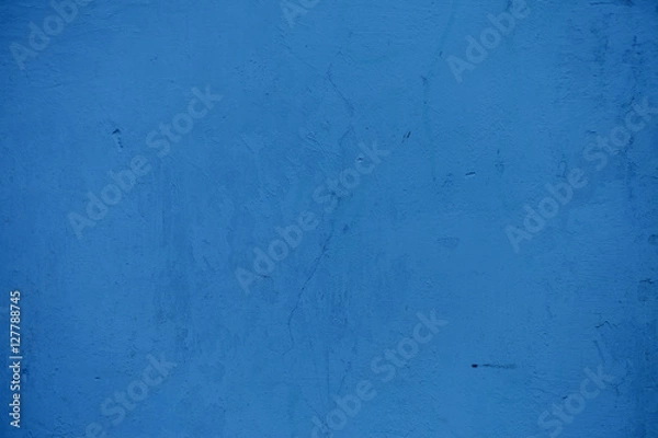 Obraz Textures on the blue wall, for background.