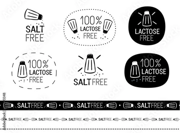 Obraz vector salt free set