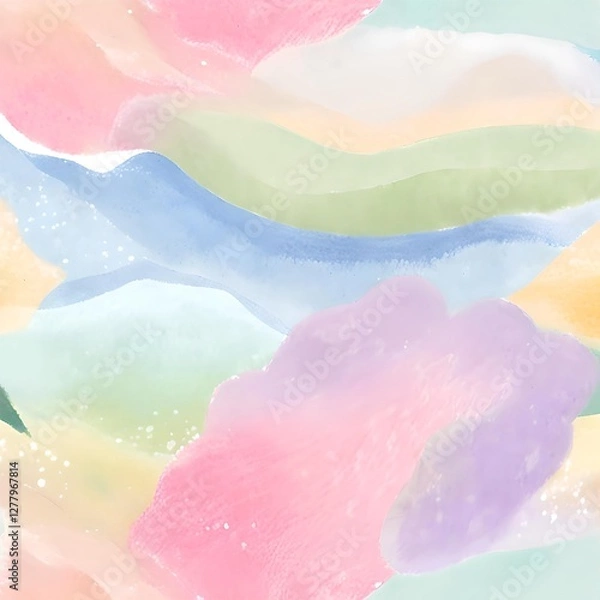 Obraz colourful background with watercolour 