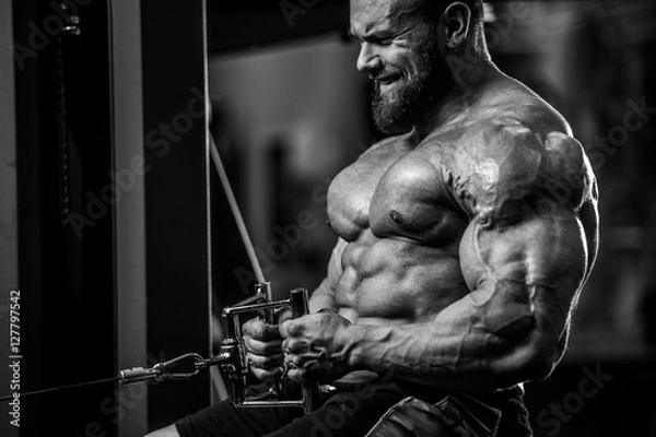 Fototapeta Silny kulturysta