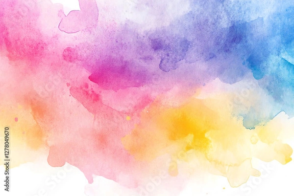 Obraz カラフルなアートスプラッシュ