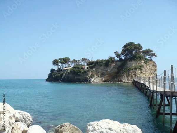 Obraz Santorini a beatiful place for vacation