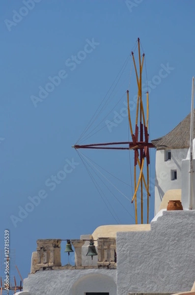 Obraz Santorini a beatiful place for vacation