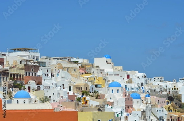 Obraz Santorini a beatiful place for vacation