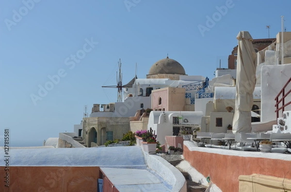 Obraz Santorini a beatiful place for vacation