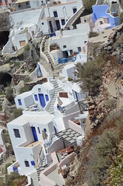 Obraz Santorini a beatiful place for vacation