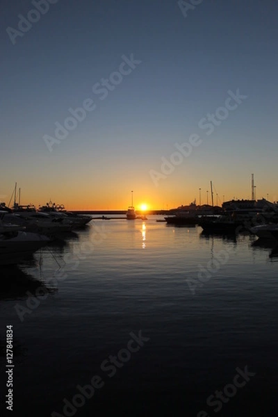 Fototapeta beautiful sunset