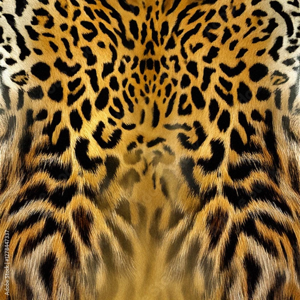 Fototapeta Seamless camouflage fabric texture. Abstract background and texture for design.