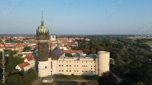 Obraz Panorama von Wittenberg